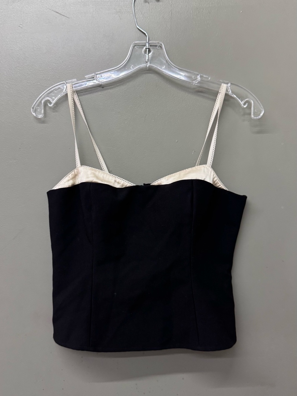 Reformation Melanie Black Top Women’s size 6